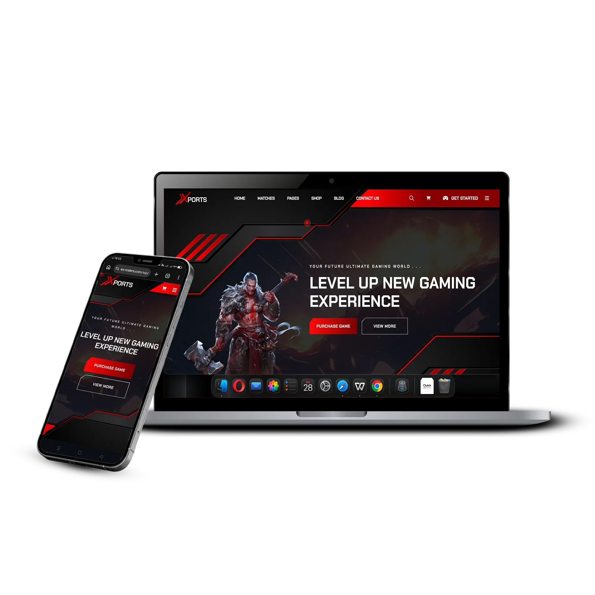 E-commerce website design project